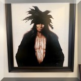 A39. Kirby Sattler limited edition signed giclee on canvas. “Messenger” 33.5”h x 29”w